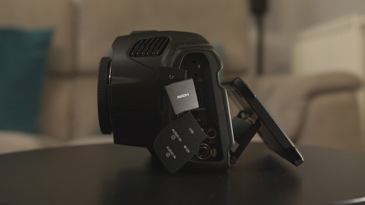 The Blackmagic Pocket Cinema Camera 6K PRO BMPCC6K PRO