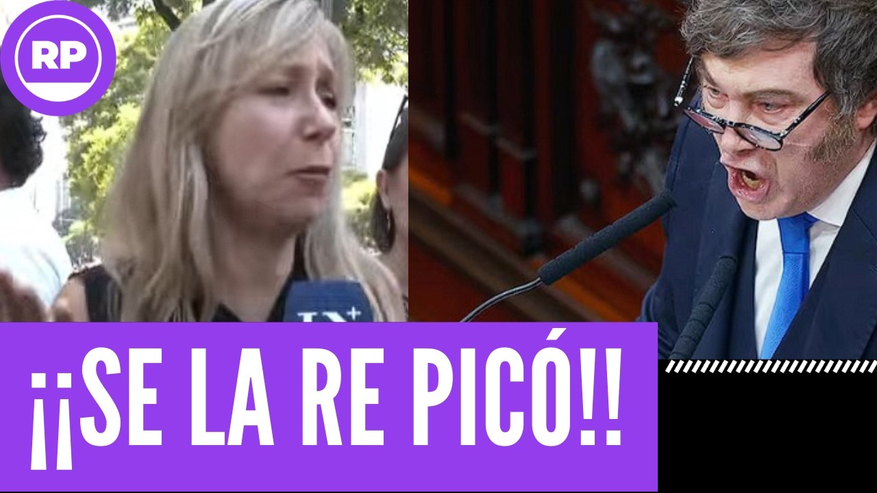 ¡¡SE PICÓ!! MYRIAM BREGMAN SE HARTÓ DE MILEI Y LE CANTÓ LAS 40 EN VIVO