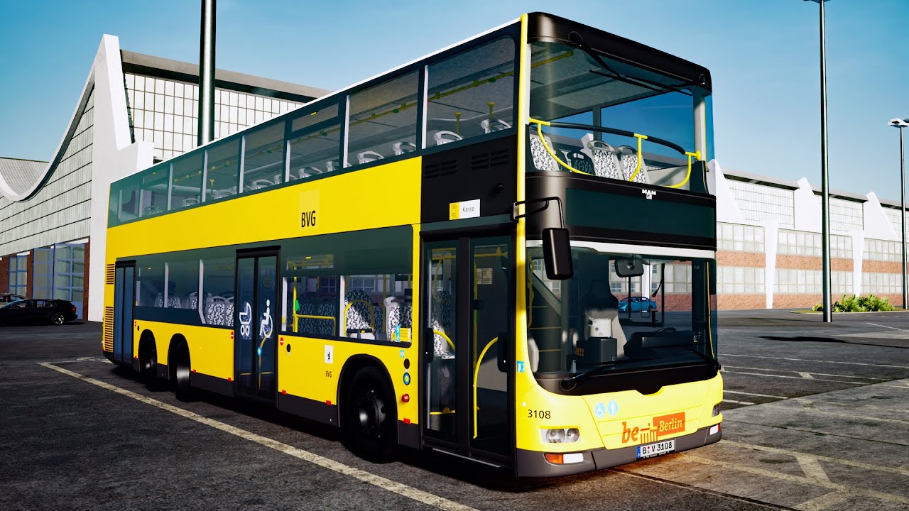 The Bus | MAN Lion&rsquo;s City Double Decker | Line 100 | Depot to City