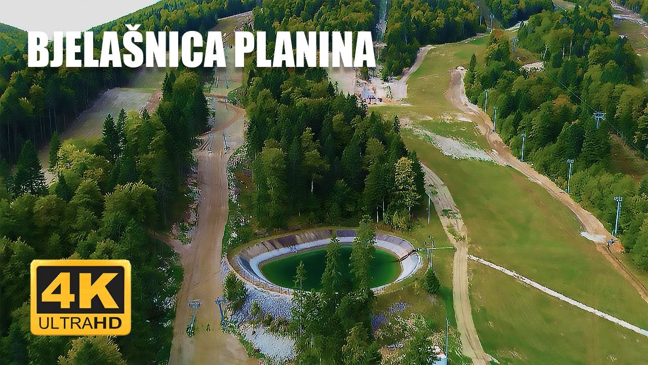 Breathtaking Beauty of Bjelasnica Mountain - Peaceful Relaxing Music - 4k Video UltraHD