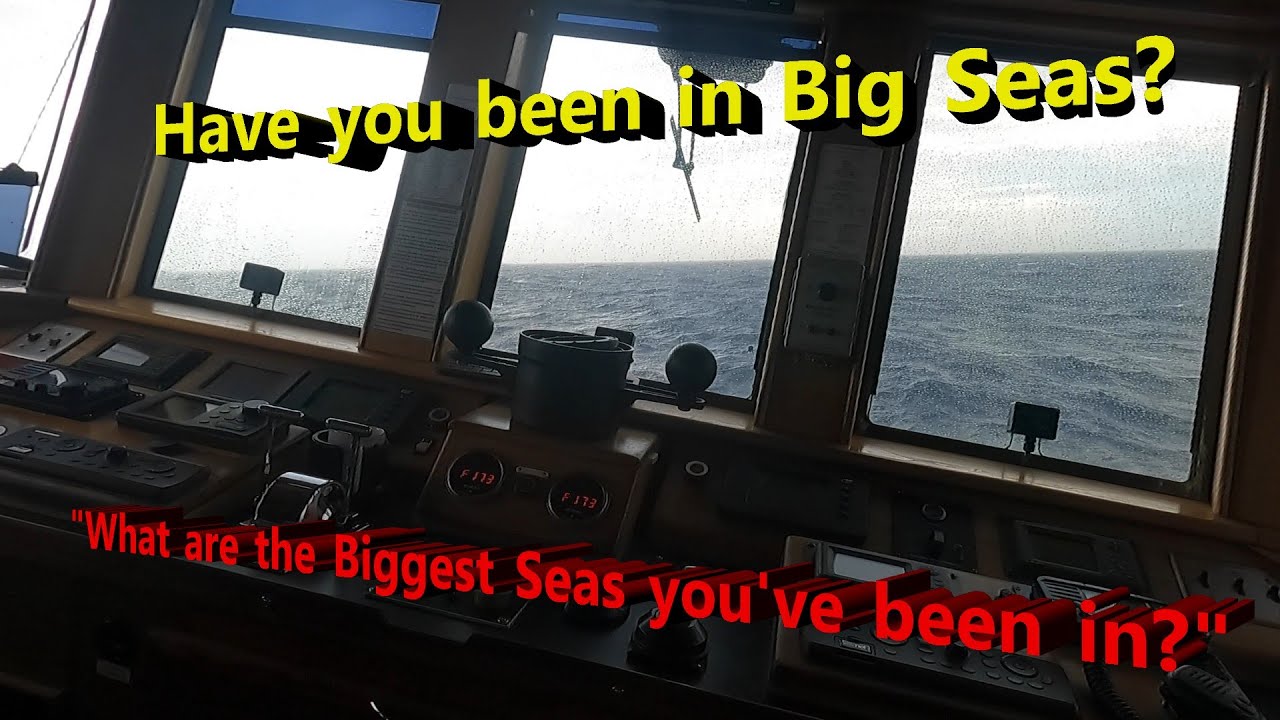Big Seas & Heavy Weather. Many people brag about being in WX I wouldn't want to be caught in.