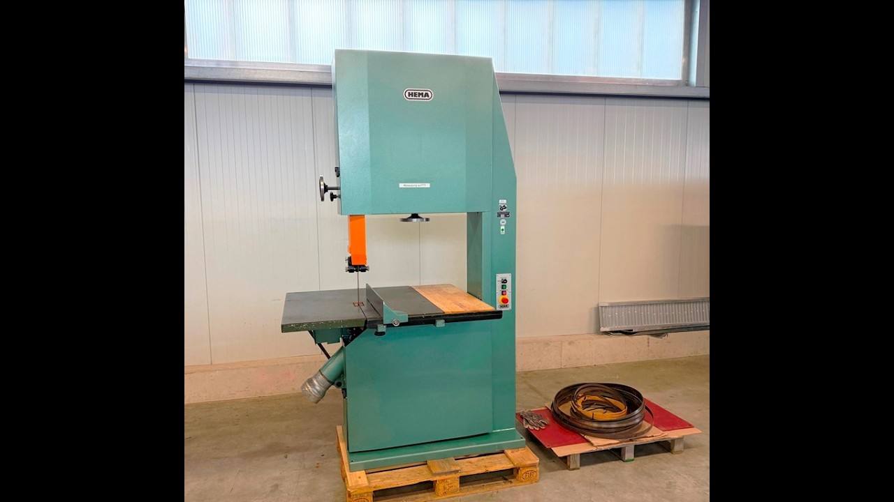 Bandsäge HEMA UH 800 (Nr. 04522) / Kauz Maschinenhandel GmbH