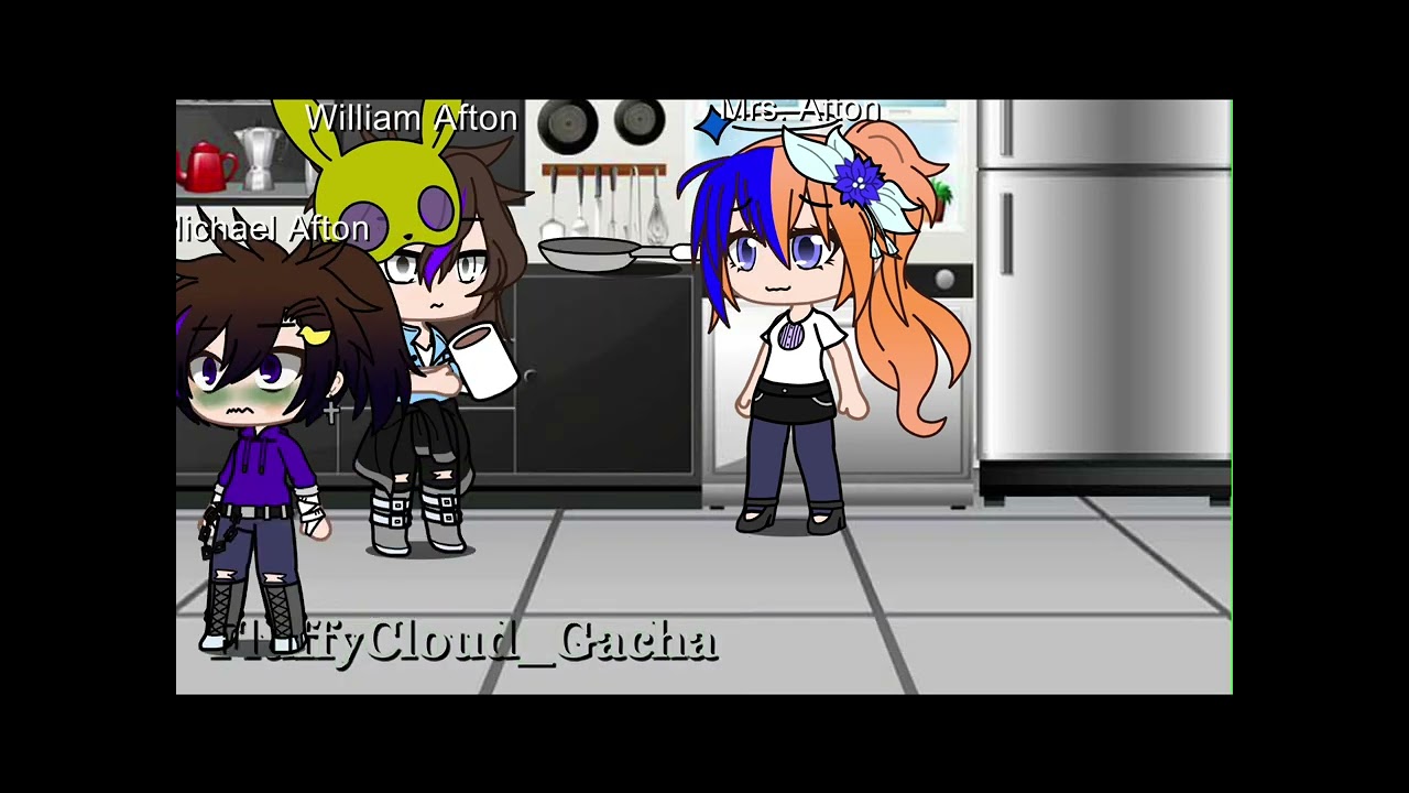 Michael Afton is sick? | Gacha | my au