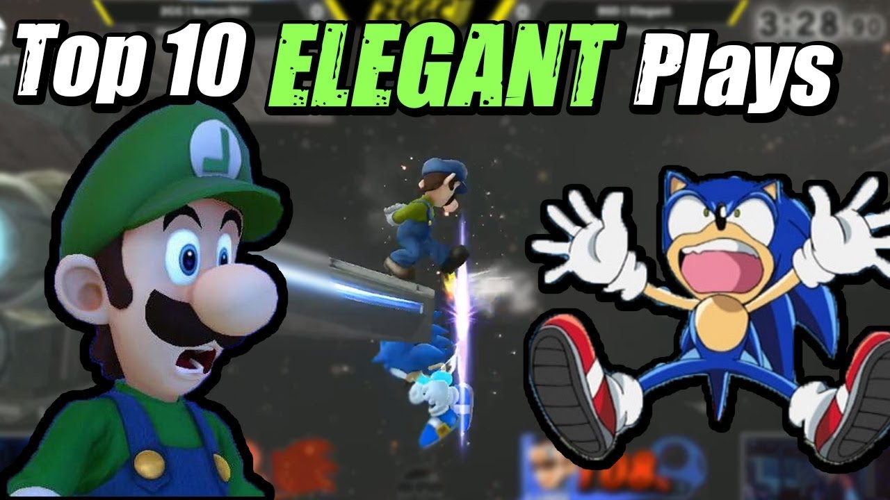 Top 10 BSD Elegant Plays (Smash 4)