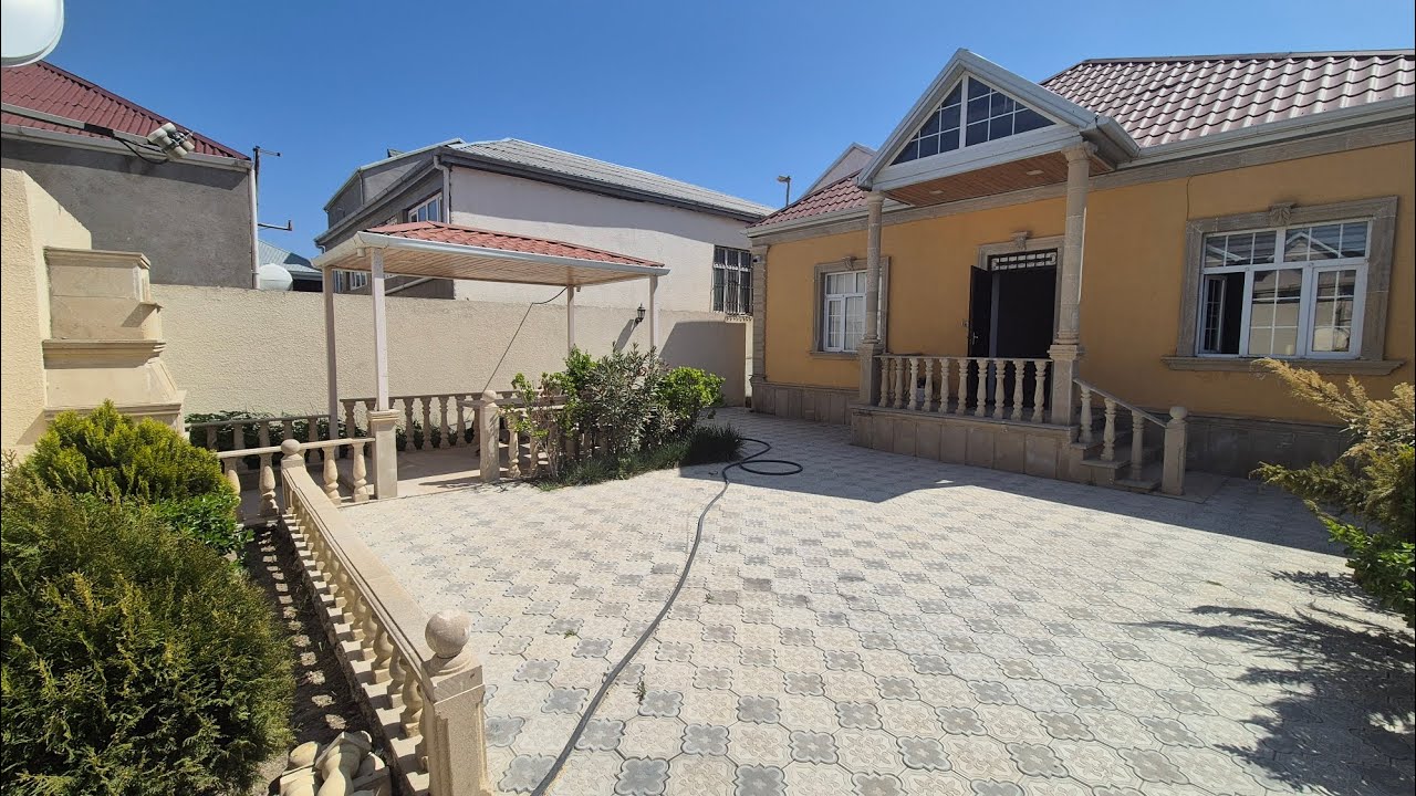 MASAZIR, 2,7 SOTDA 4 OTAQLI ŞƏXSİ TIKILI HƏYƏT EVİ SATILIR.