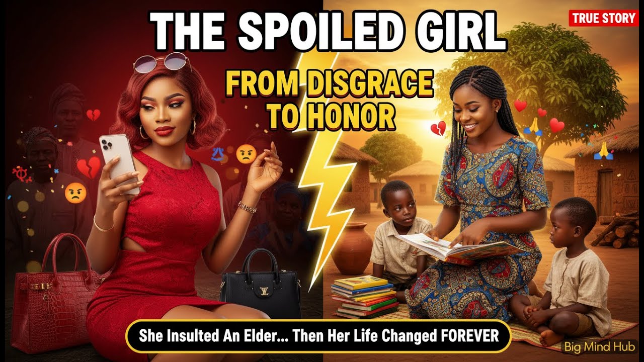 The spoiled girl that disgraced her family