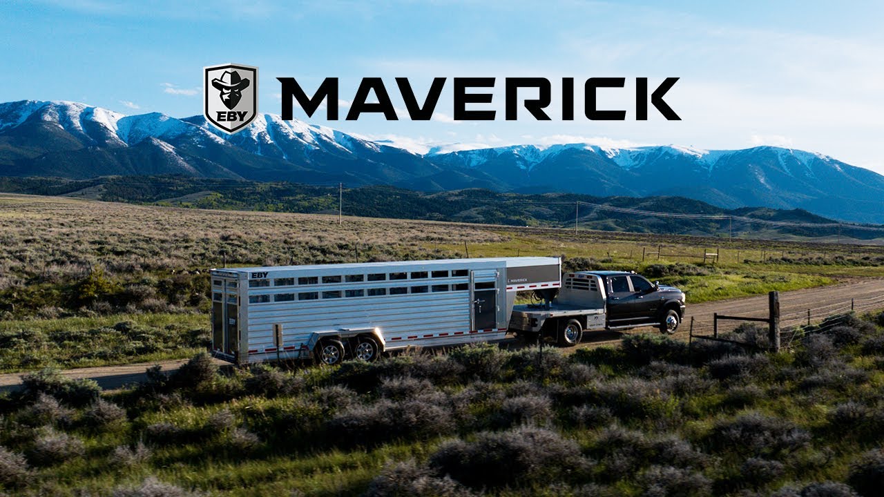 Eby Maverick Livestock Trailer - New looks, new features, legendary Eby quality. #shorts
