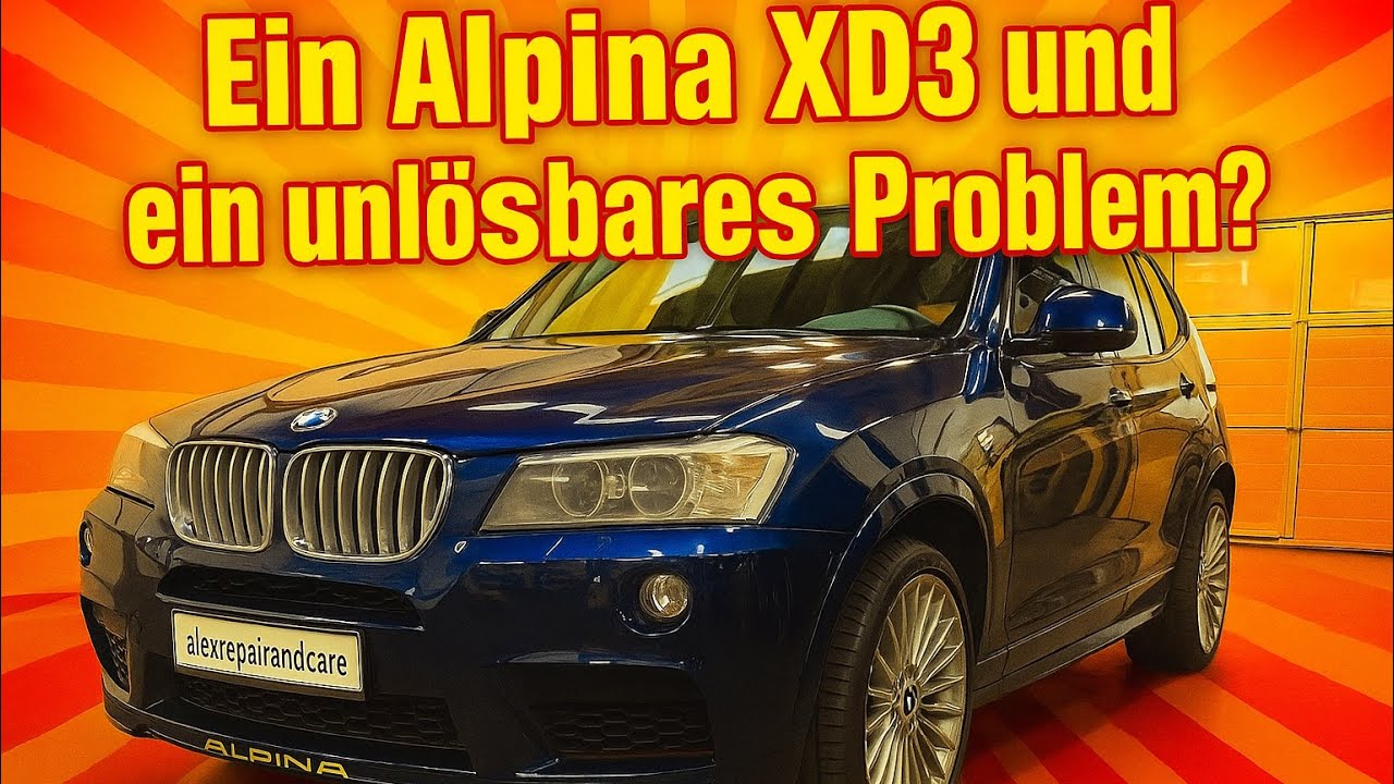 BMW Alpina XD3 35d N57 Motor - Der Motor hat mehrere Probleme 