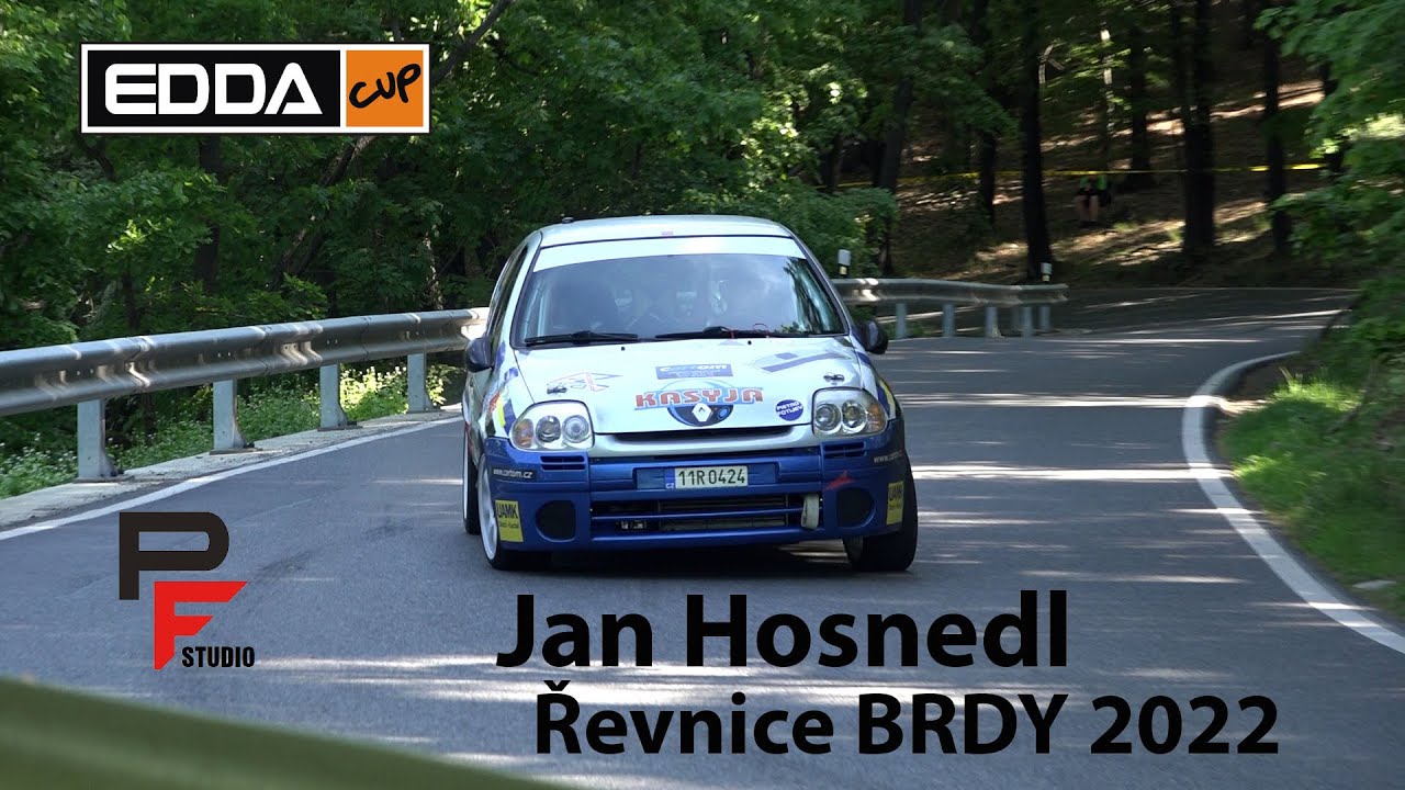 Jan Hosnedl - Renault Clio - EDDA CUP Řevnice BRDY 2022