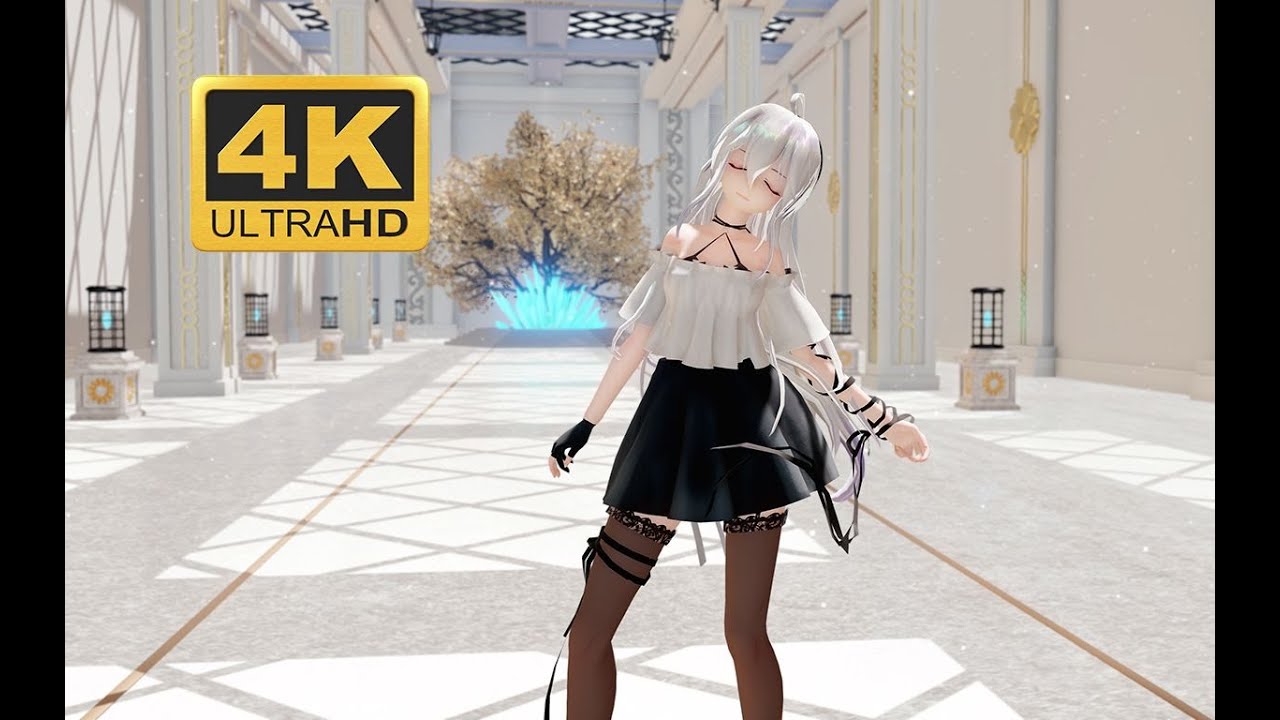 【VOCALOID MMD／4K／60FPS】Yowane Haku【Marine Bloomin'】