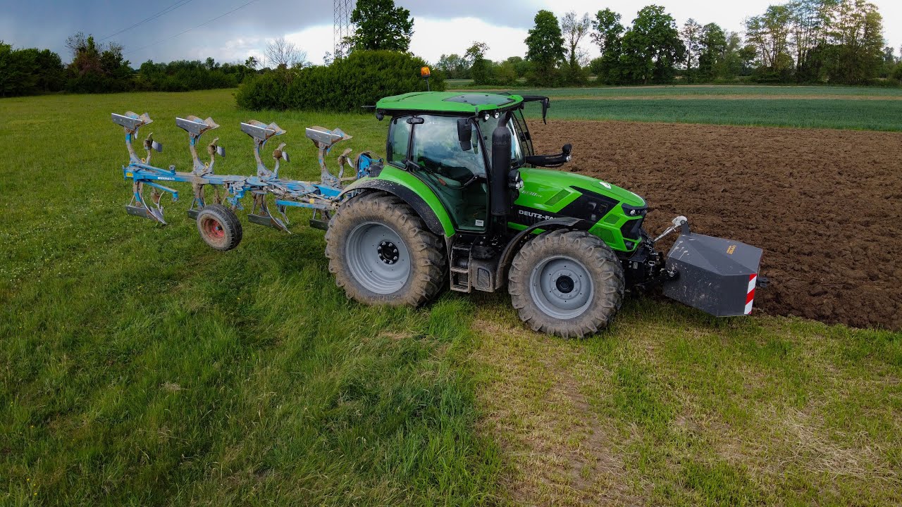 Plowing - Deutz-Fahr 6130 TTV + Lemken Juwel 7