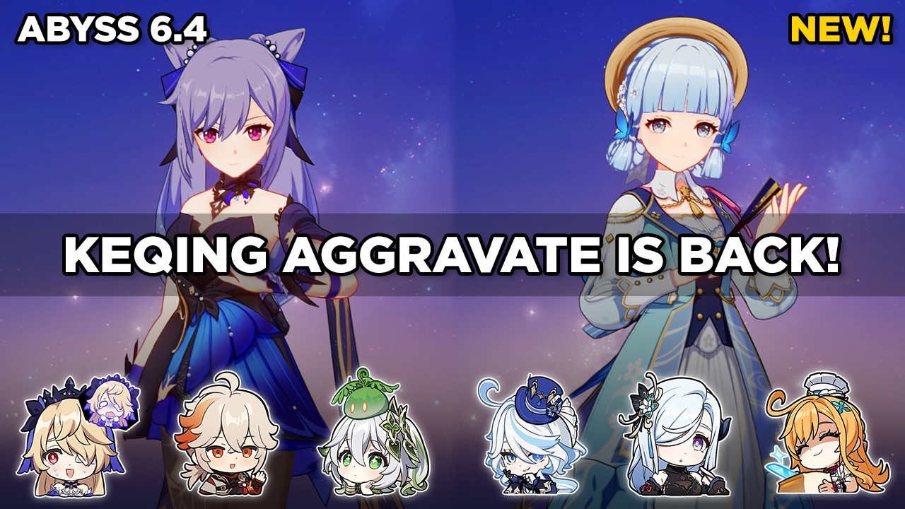 Welcome Back, Keqing Aggravate | NEW Spiral Abyss 6.4 | Genshin Impact Luna V