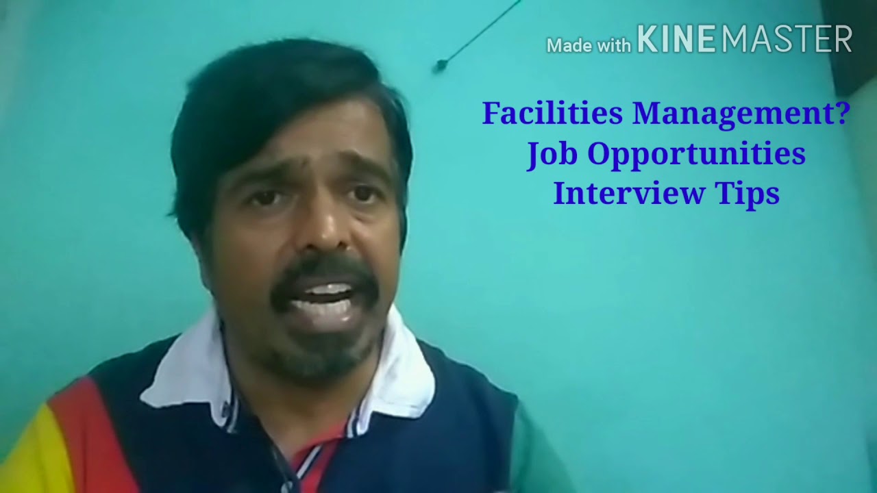 What is Facilities Management? | Job opportunities & Interview Tips #tamil
