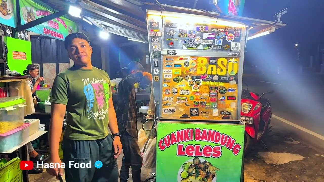 BAKSO CUANKI DI JALAN LELES GARUT