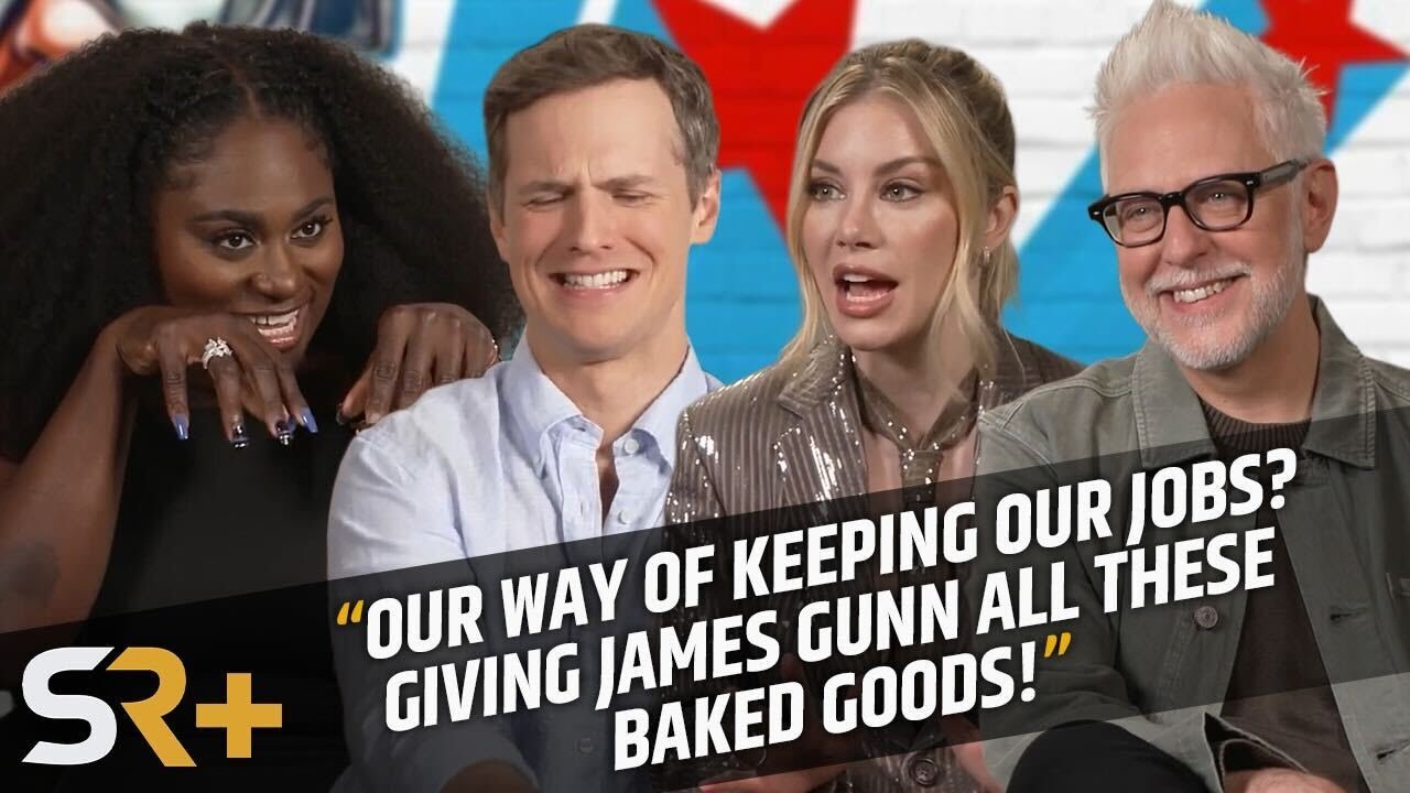 James Gunn And Peacemaker Cast Talk Alternate Universes, Metahumans & Chris Smith's REAL Best Friend