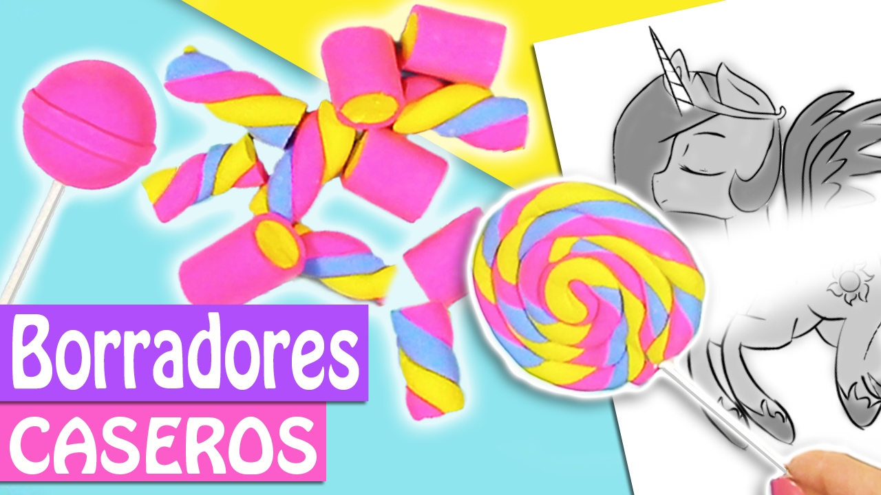 MANUALIDADES FACILES BORRADORES CASEROS DULCES O GOLOSINAS - INNOVA MANUALIDADES