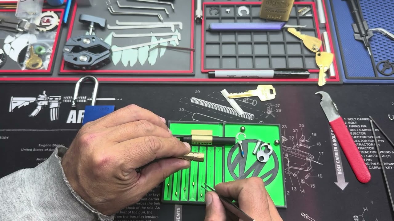 Paclock 90A Pro picked and gutted 