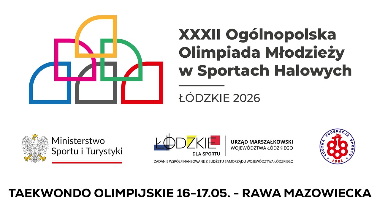3 MATA - XXXII Og&oacute;lnopolska Olimpiada Młodzieży w Sportach Halowych Ł&oacute;dzkie 2026 NIEDZIELA