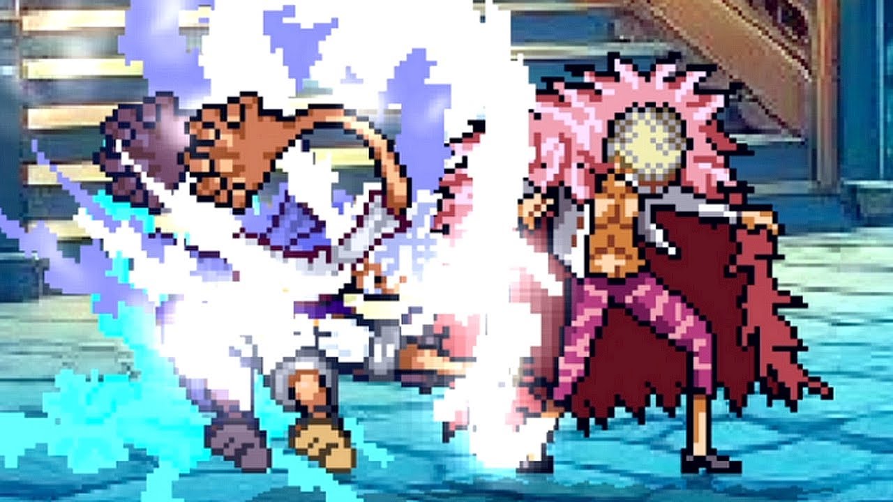 LUFFY GEAR 5 VS DOFLAMINGO - ONE PIECE