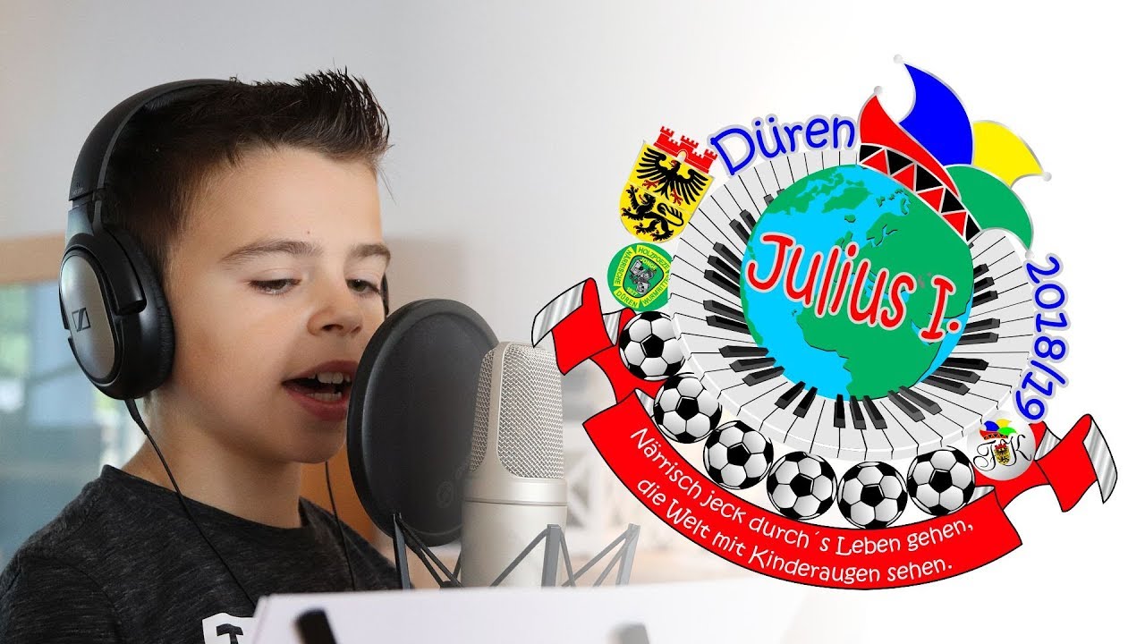 Mottolied D&uuml;rener Kinderprinz 2018/2019 Julius I.