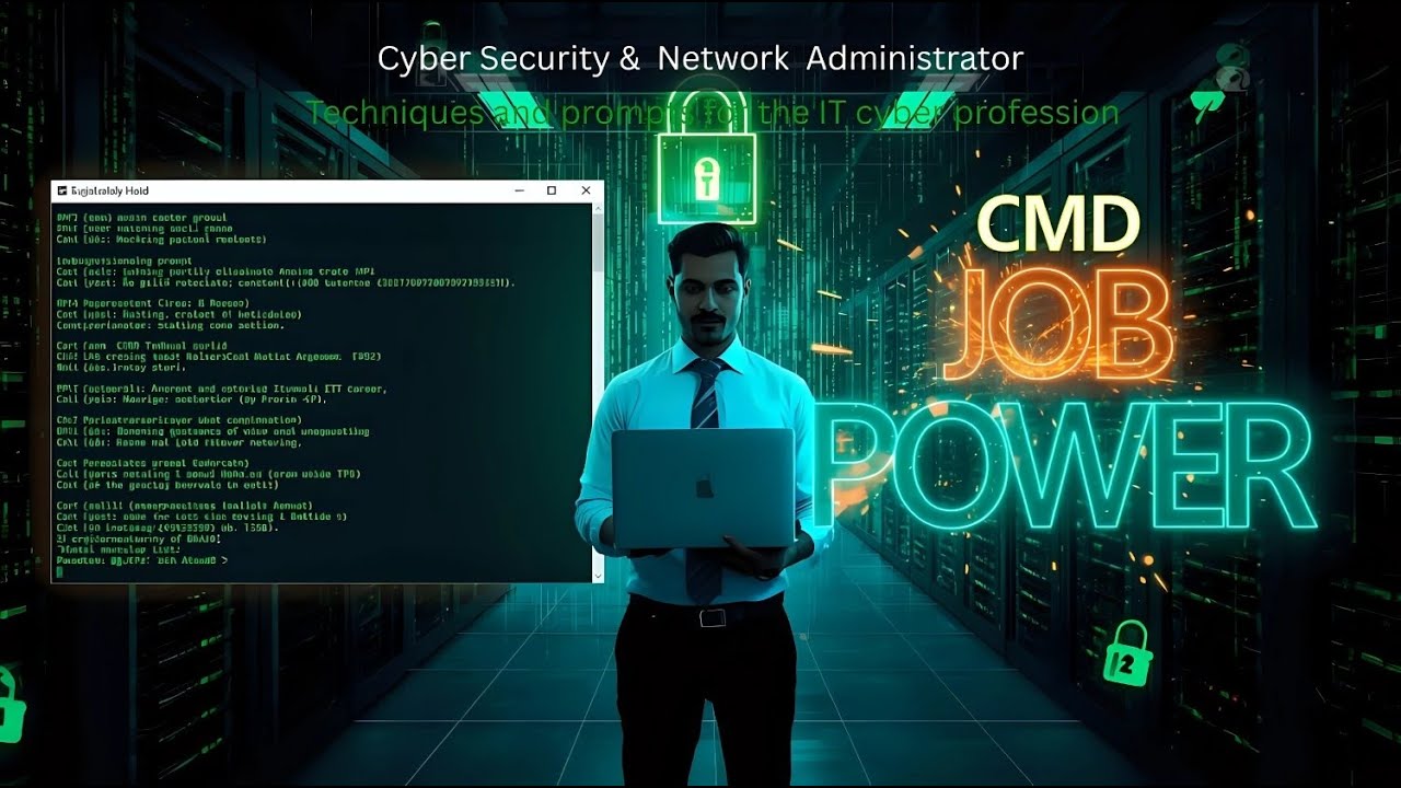 Top 25 CMD Commands for Cyber Security (2026-2030) | Telugu Tutorial