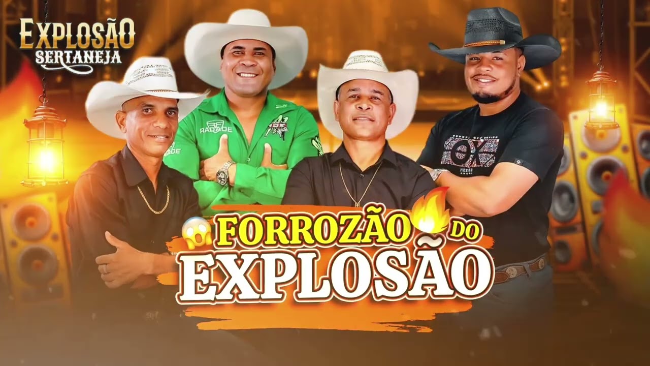 FORROZAÕ DO EXPLOSÃO ao vivo diretamente do festival de São Pedro de sanfona e viola