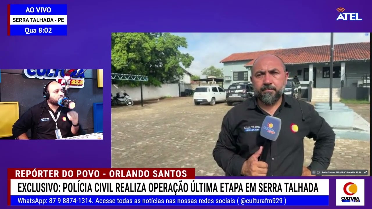 EXCLUSIVO: POLÍCIA CIVIL CONTINUA REALIZANDO OPERAÇÃO ÚLTIMA ETAPA EM SERRA TALHADA