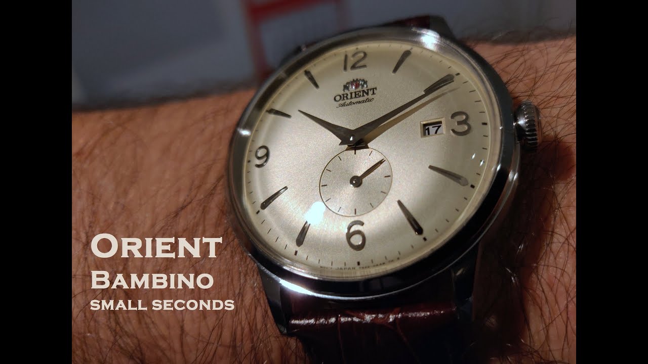 Orient Bambino small seconds: el reloj más elegante del 2020