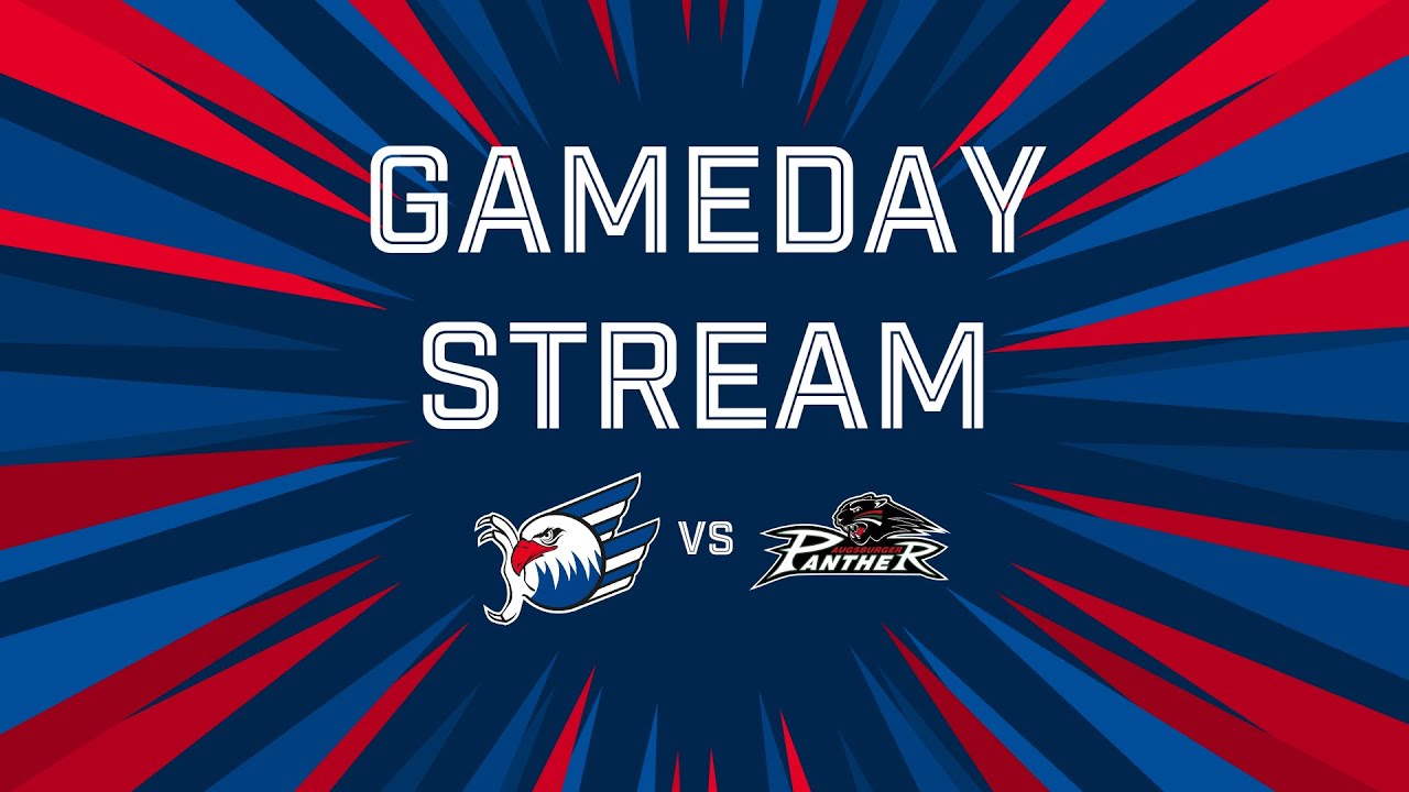 Gameday-Stream: Adler Mannheim VS. Augsburger Panther