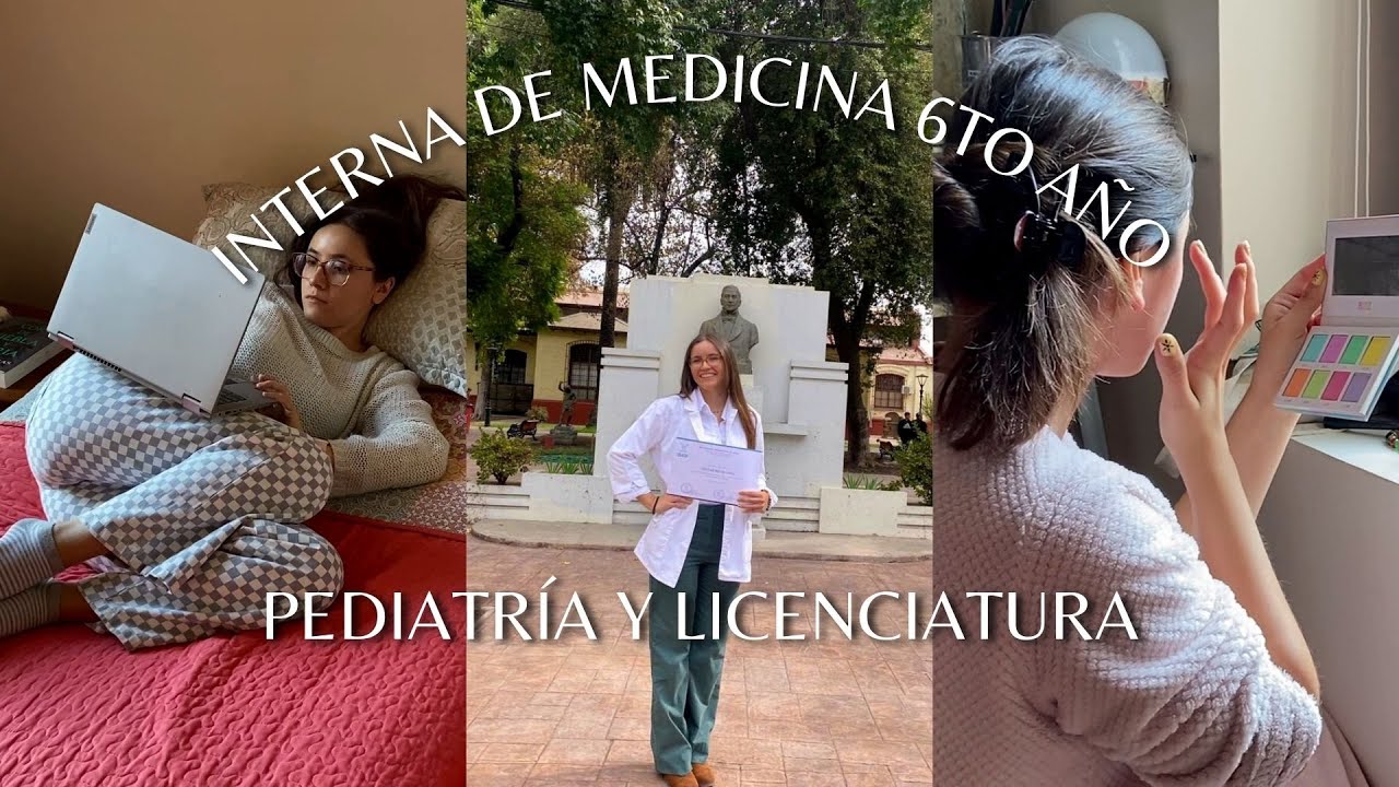 Interna de Medicina 6to año: Pediatría, licenciatura, mi cumpleaños, estudio, guía | Chile | vlog