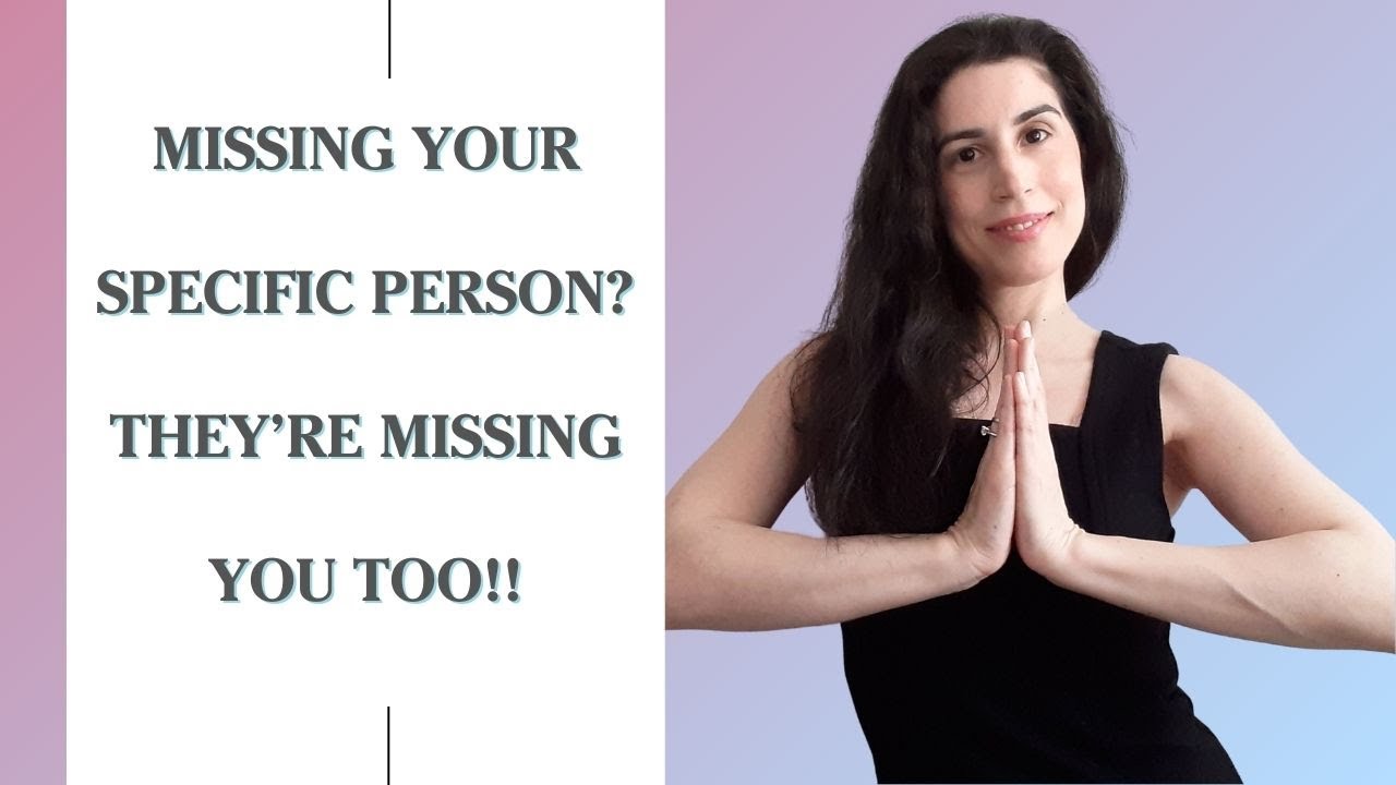 Missing Your Specific Person? They Are Missing You Too! | Manifest Your SP
