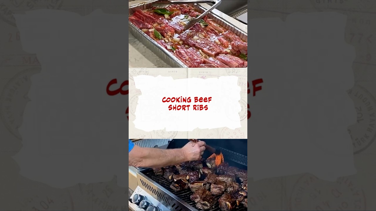 Marinading and BBQing Beef Short Ribs – Detroit, MI | Brent’s Prime Food Adventures