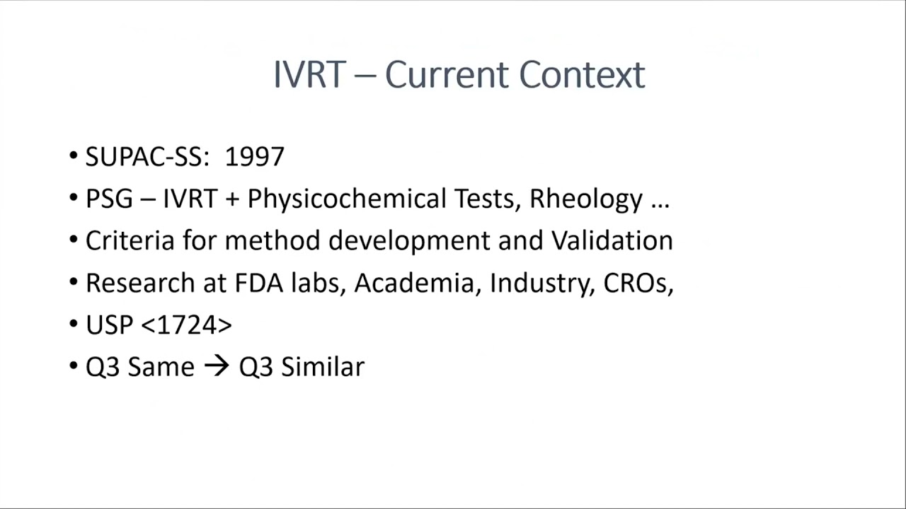 2021 IVRT/IVPT Workshop Day 2 Dr. Vinod Shah Presentation