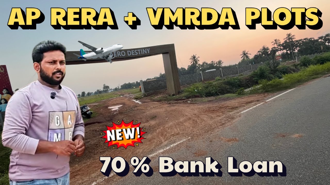 LOW PRICE VMRDA AP RERA APPROVED LAYOUT PLOTS AT BHOGAPURAM