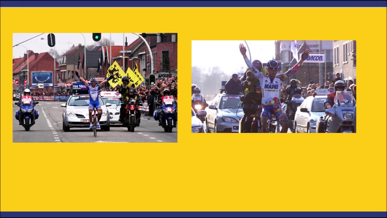 Johan Museeuw remporte l'Omloop Het Volk en 2000 et 2003
