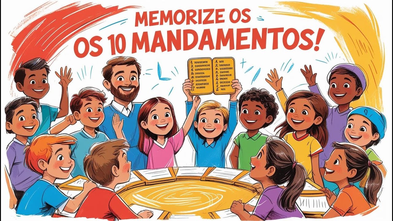 Como Memorizar os 10 Mandamentos de Forma Fácil e Rápida!