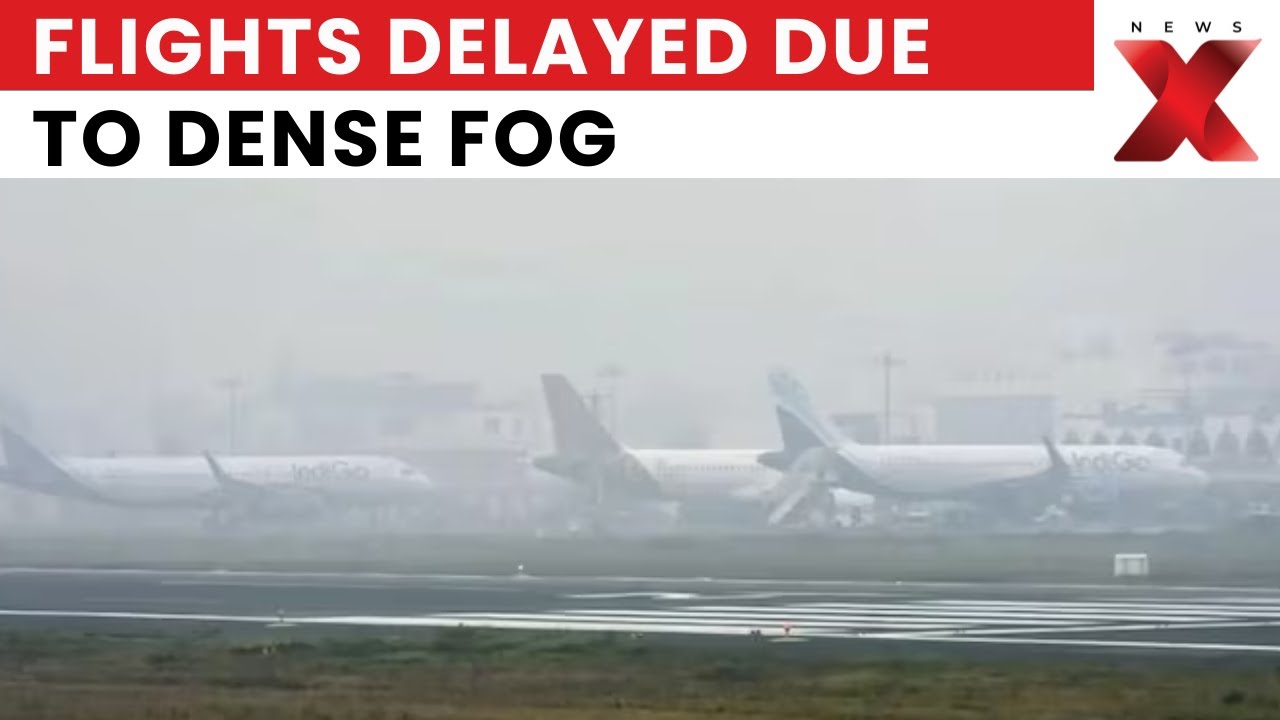 Delhi Fog Alert: Dense Fog Hits Delhi Airport: Flight Delays and Cancellations Likely | NewsX