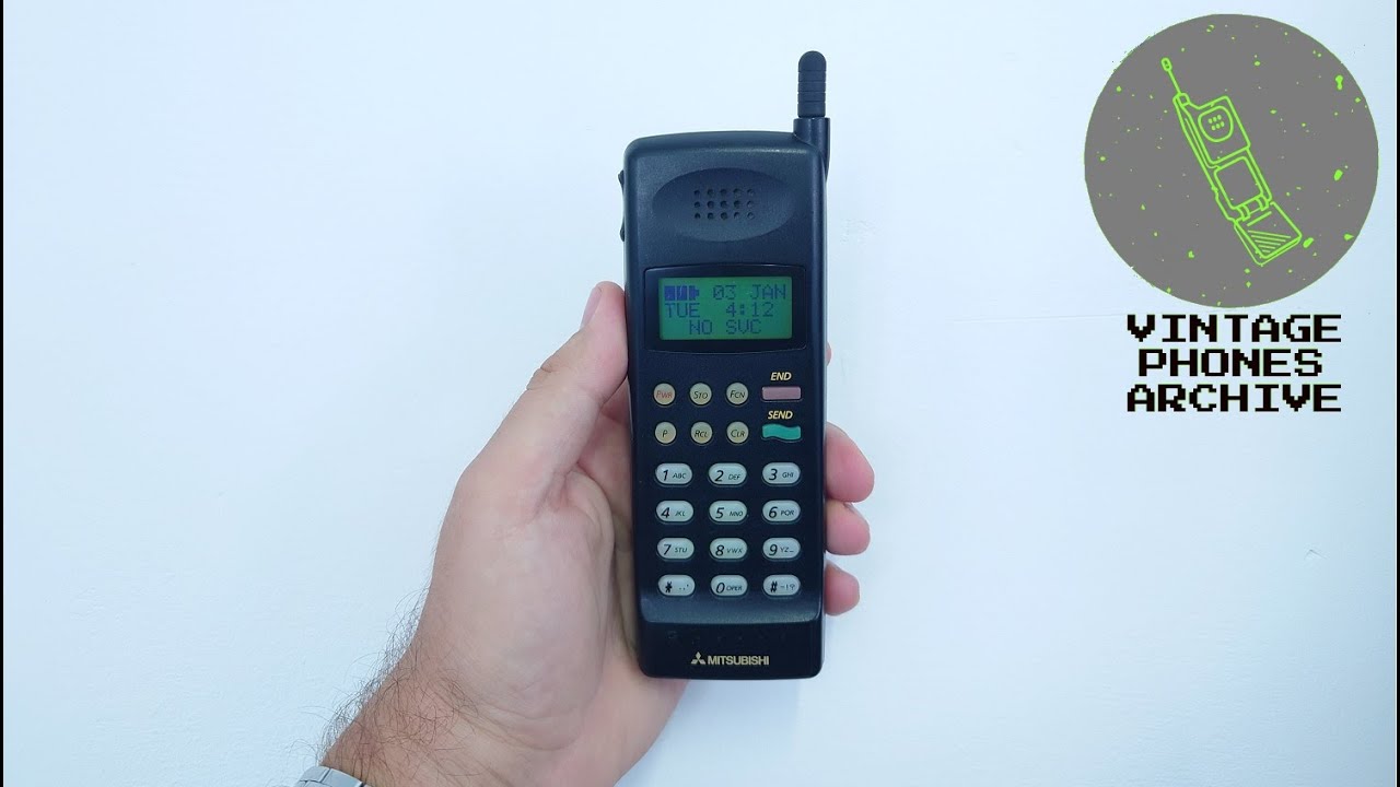 Mitsubishi MT-7 - an ETACS brick phone from 1991