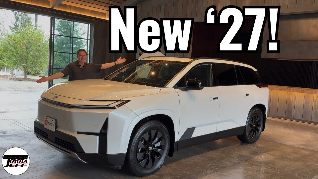 Как работают сиденья второго и третьего рядов Toyota Highlander 2027 года и их основные особенности!