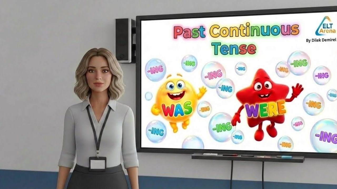 Past Continuous Tense - (Dijital Story)