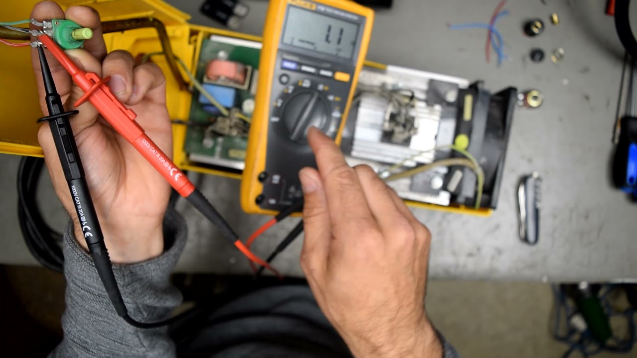 Esab LHO 110 Stick Welder potentiometer repair fix