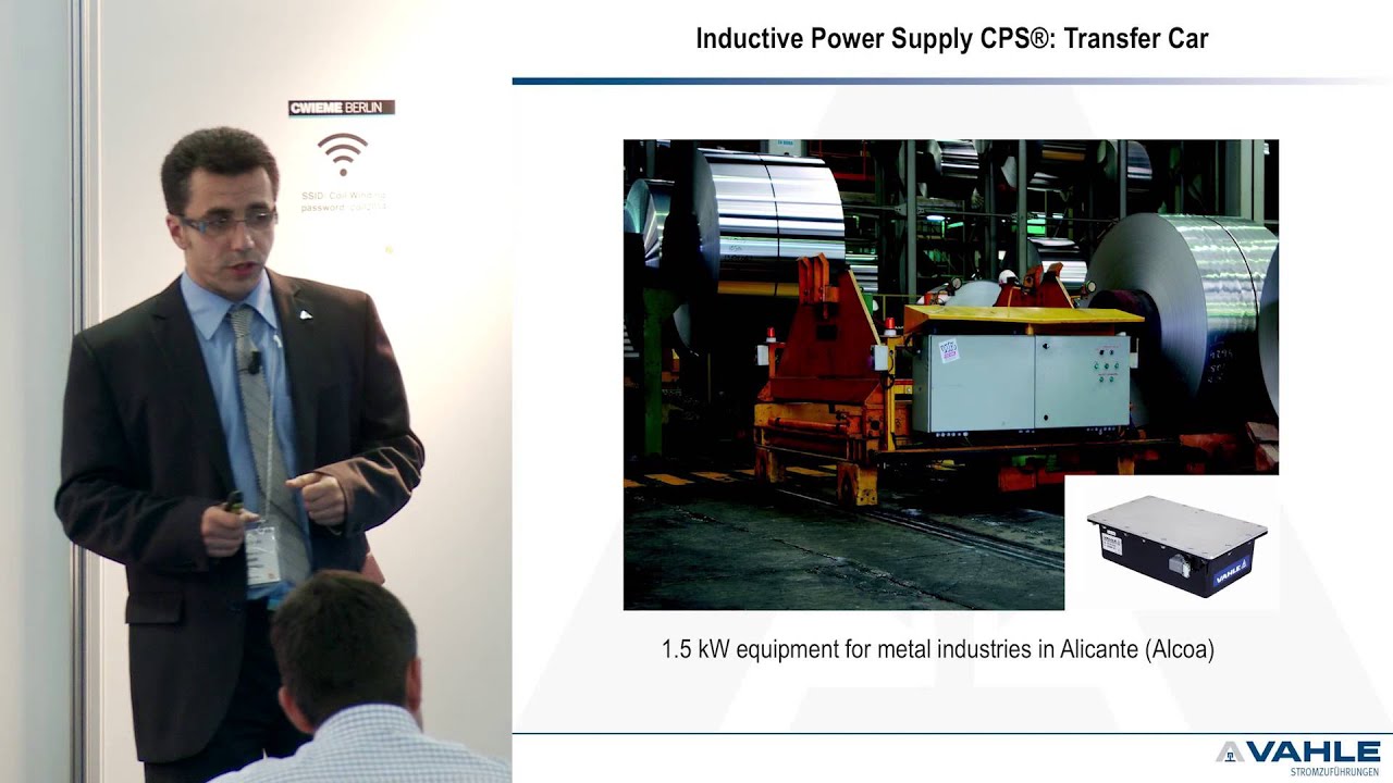 CWIEME 2014 - Wireless power transfer - Dr Faical Turki