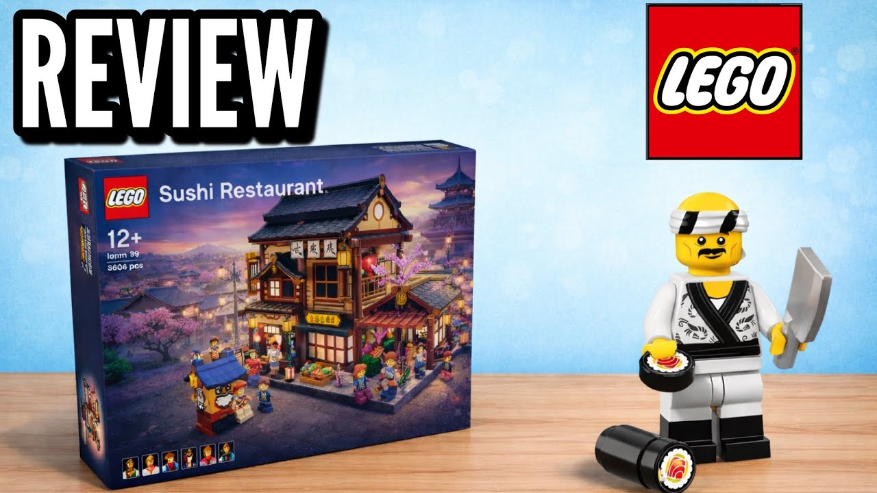 LEGO &lsquo;Sushi Restaurant&rsquo; | Full Overview Bricklink Series 7