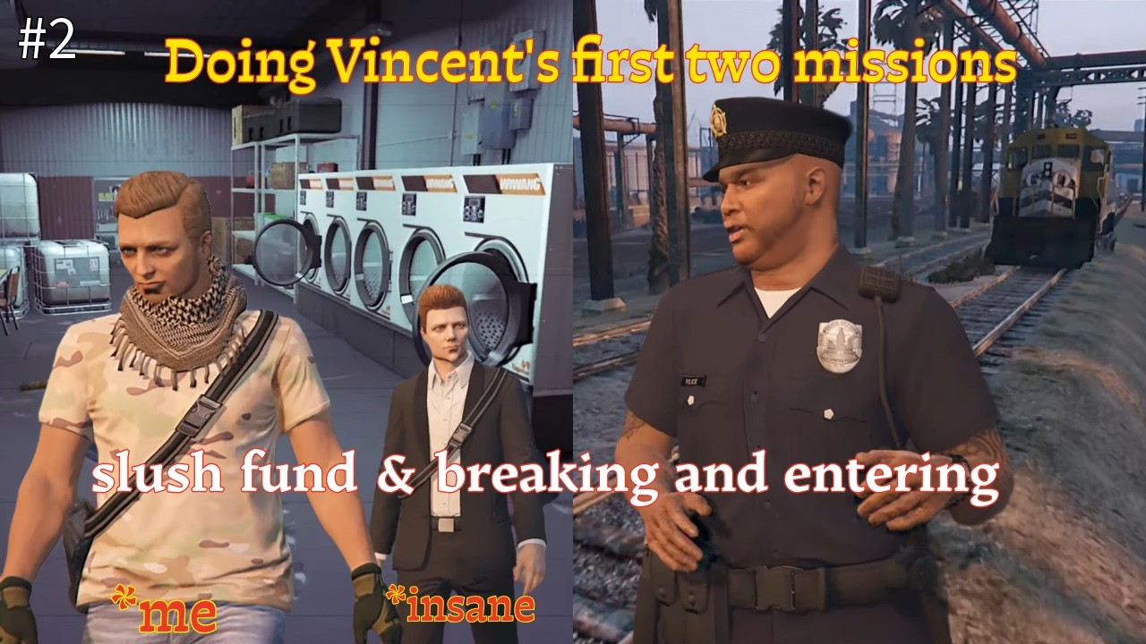 Started Vincent missions in GTA ONLINE #gtav