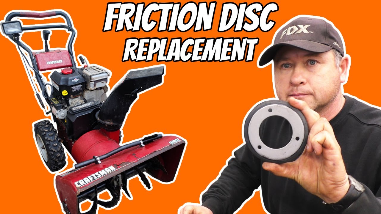 HOW-TO Fix Snowblower Wheels Won't Turn When Blowing Snow Under Load - Murray Craftsman Etc.