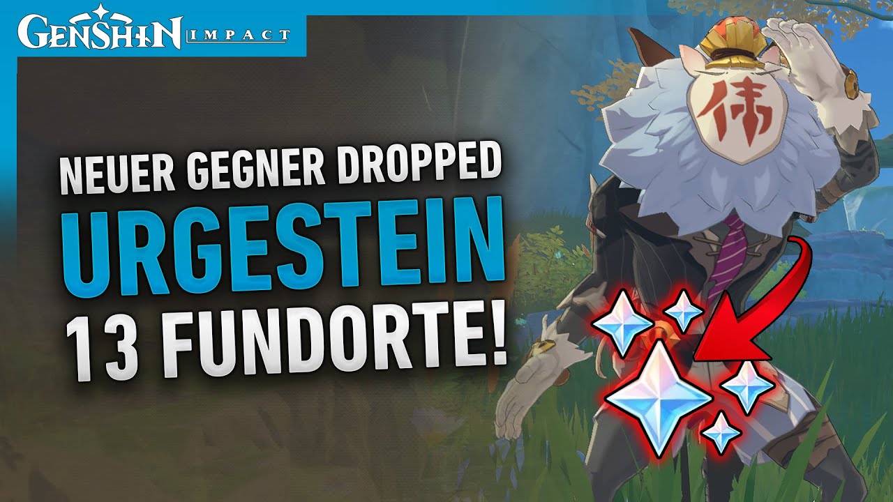 Gratis URGESTEIN / Primogems durch Monster 🤩 | Guide zu allen 13 Standorten
