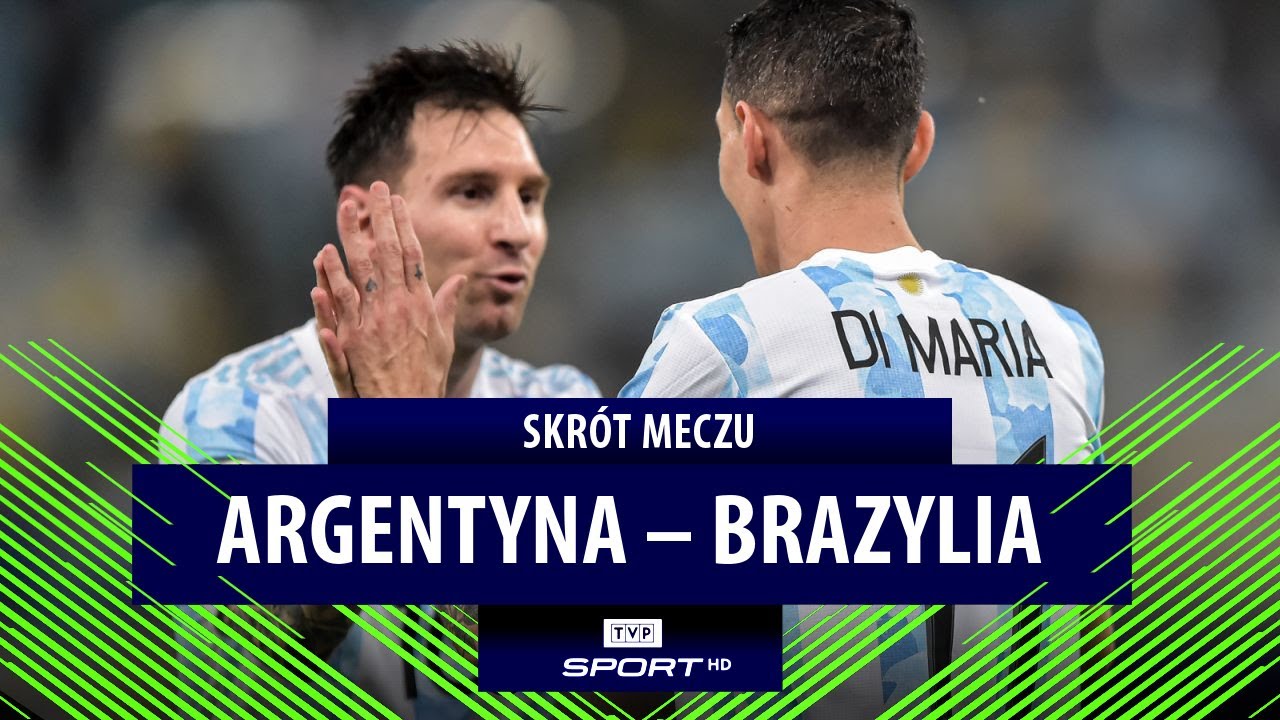 FINAŁ COPA AMERICA: ARGENTYNA - BRAZYLIA 1:0, MESSI WRESZCIE ZE ZŁOTEM! | SKR&Oacute;T MECZU