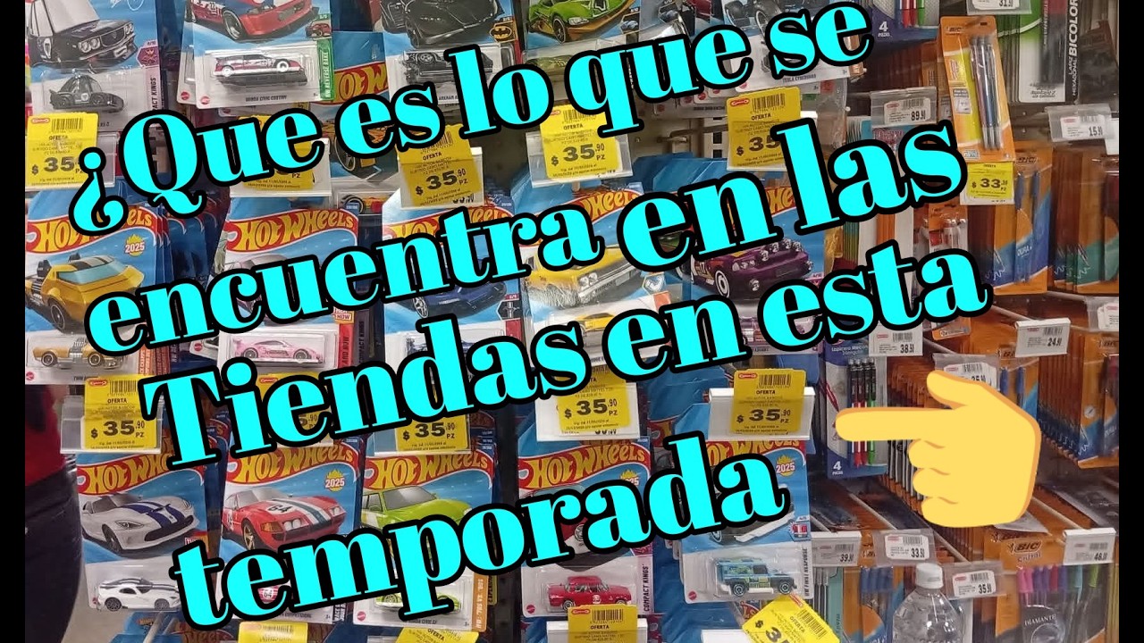 Caseria de Hot wheels en tiendas departamentales 