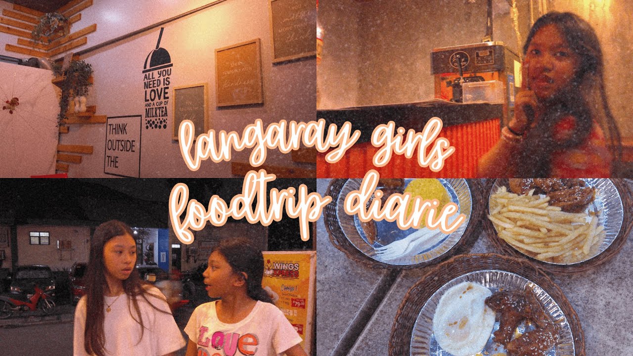 foodtrip ft. langaray girls (and my mini speaker & mic)