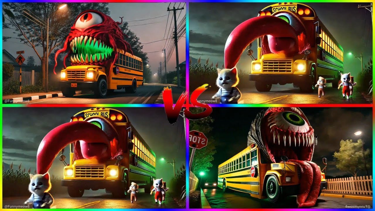 SCHOOL BUS🎶CoffinDance Song